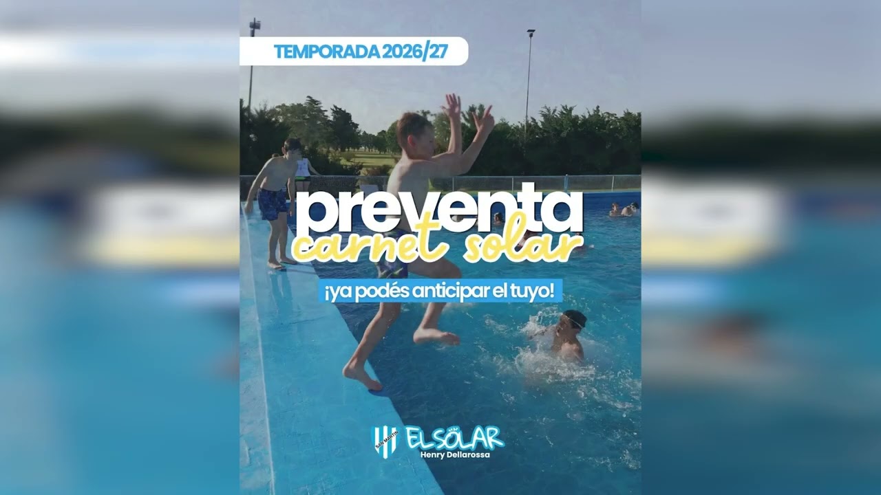 Marcos Juárez: Preventa para los carnets de temporada en el Solar del Club San Martín