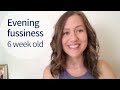 6 weeks fussy