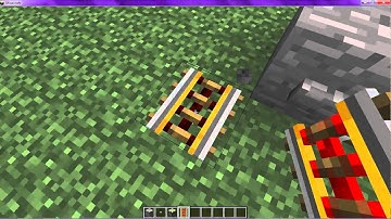 1.1 Powered rails glitch in minecraft