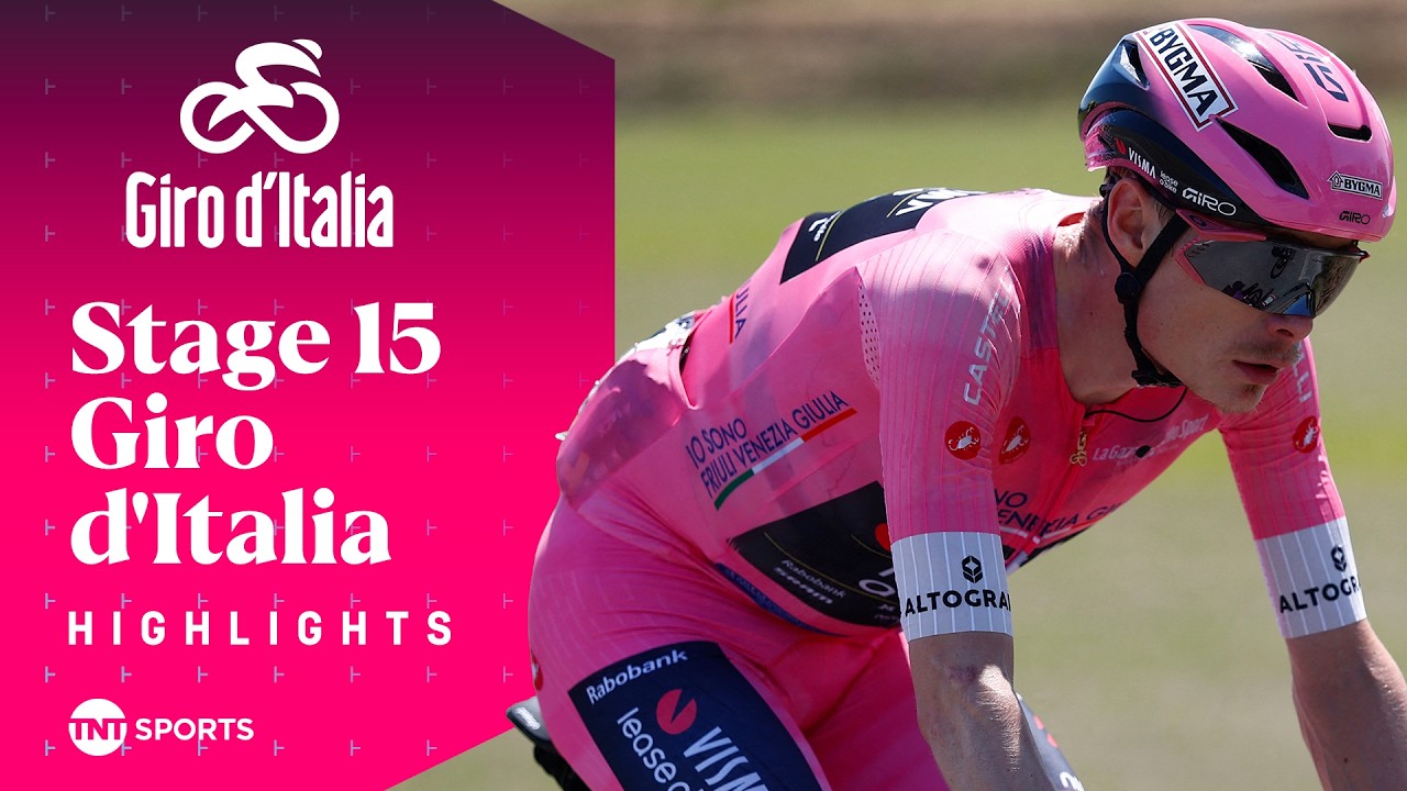 SECOND FASTEST STAGE EVER⚡️ | 2026 Men's Giro d'Italia Stage 15 Race Highlights | TNT Sports Cycling