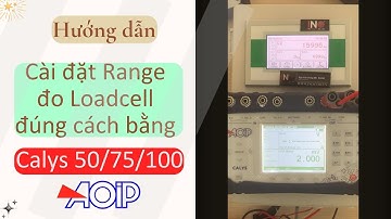 Calibrate loadcell | Lý thuyết và hướng dẫn cụ thể, chi tiết. Thực hành từng bước (P1) - Tổng thể