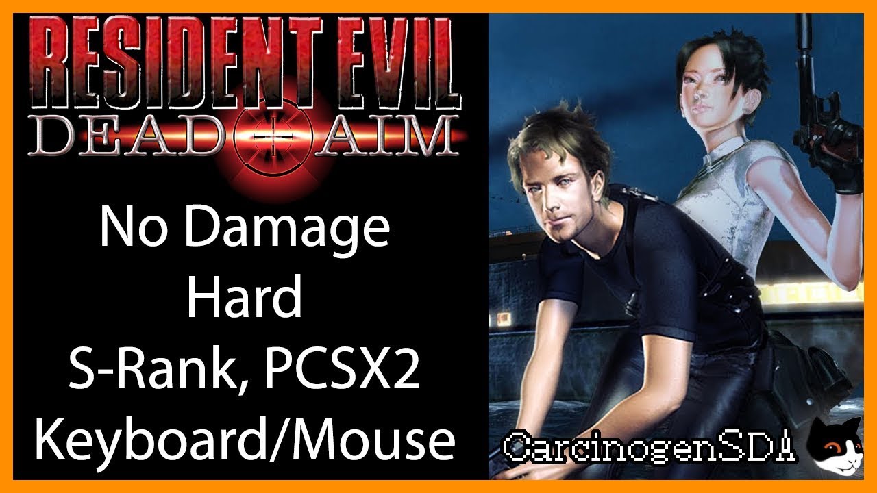 [No Commentary] Resident Evil: Dead Aim (PS2) - No Damage Hard (S-Rank, PCSX2, Keyboard/Mouse)