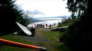 Hang Gliding - Blanchard Hill and Chuckanut Mt - 4/27/14 by Eric Troili AirWreck 283 views 9 years ago 1 minute, 37 seconds