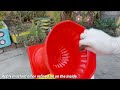 How to make BEAUTIFUL cement pot at home| DIY- ideas with cement| Easy pottery making with cement