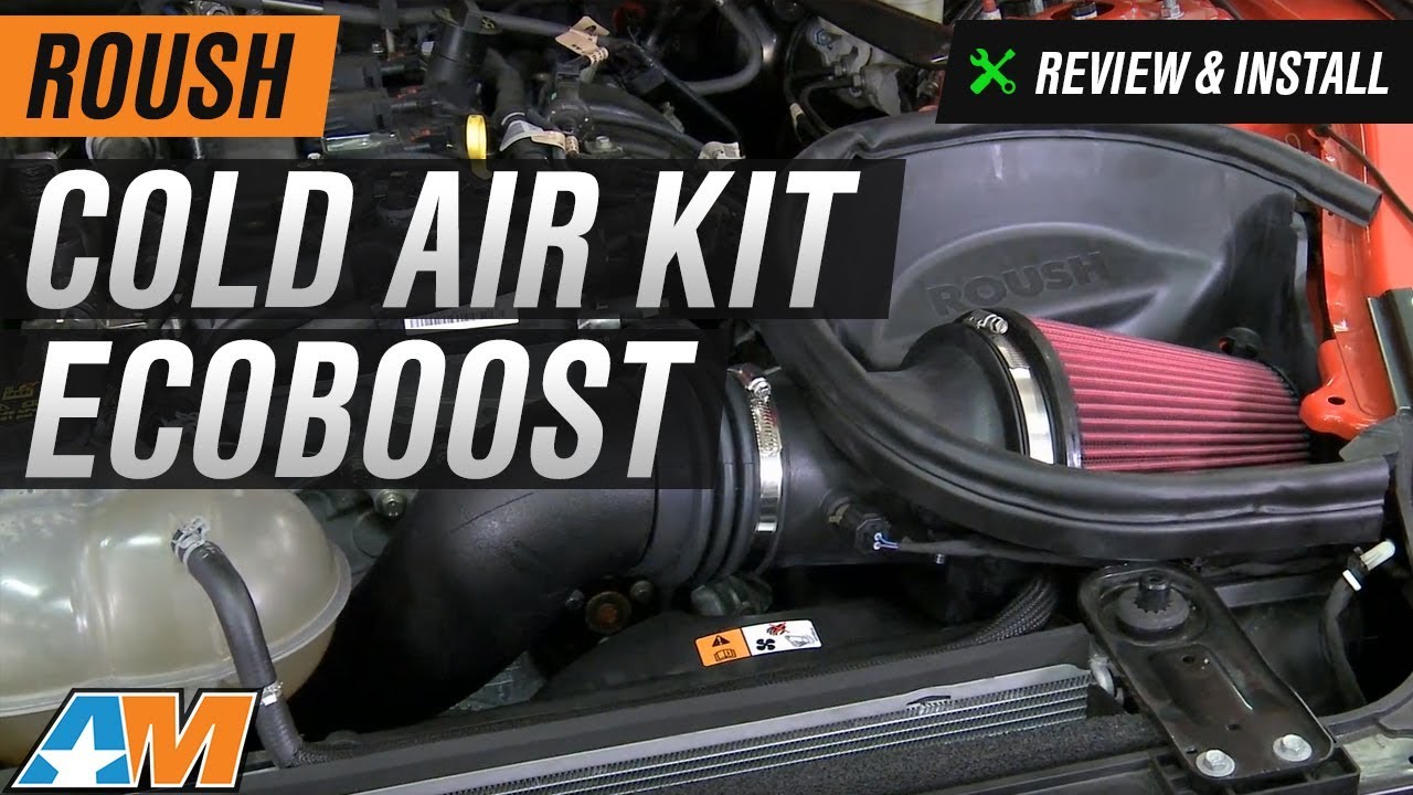 performance parts bmw 2015-2017 Mustang (EcoBoost) Roush Cold Air Kit Review & Install