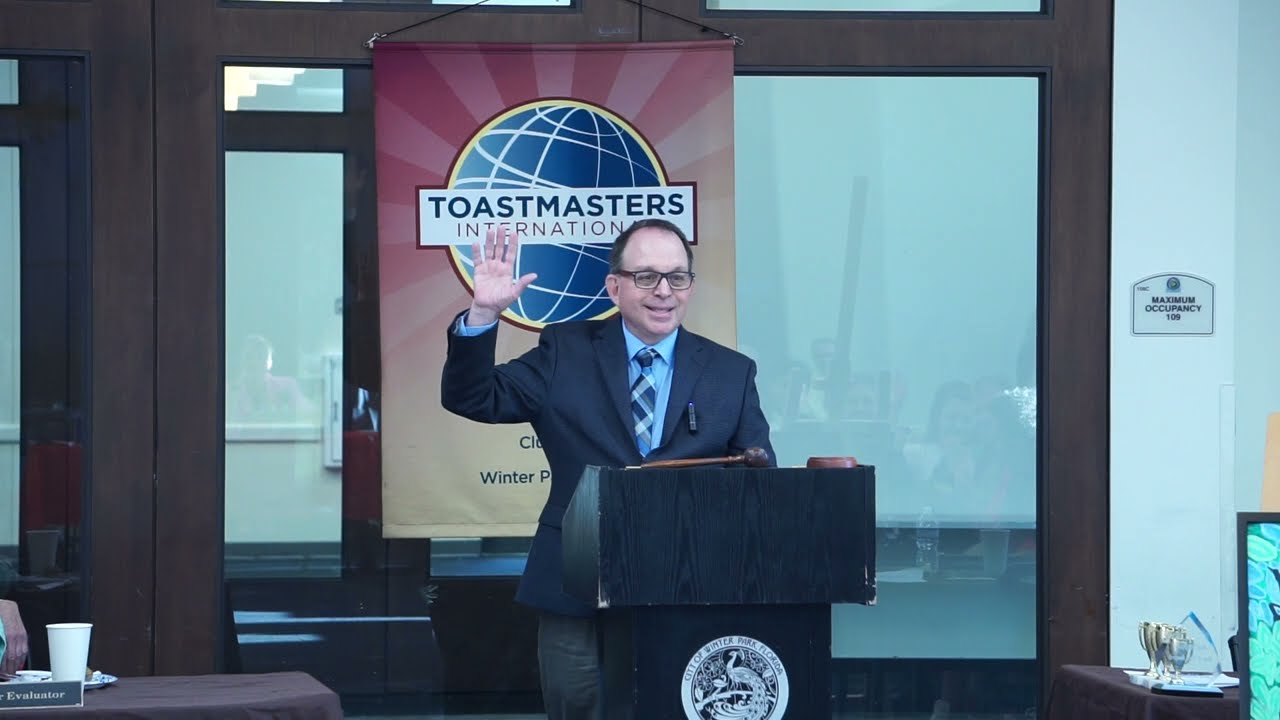 Ward Gros - Speaker #2 - "The Art Boost" - Winter Park Toastmasters - WPTM