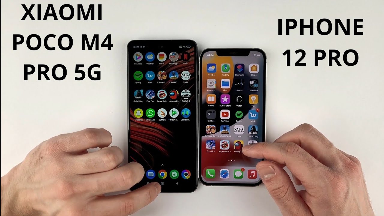 Xiaomi Poco X3 Pro Vs Iphone 11