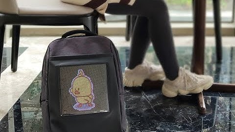 WIFI Version Smart LED Dynamic Waterproof Backpack