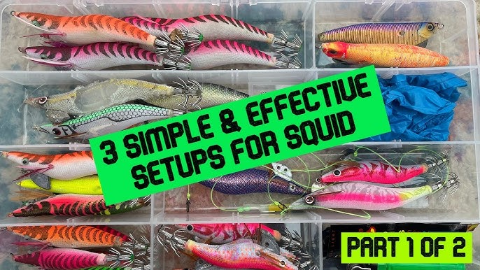 My Most Successful Squid Fishing Rig + Best Squid Jigs and Jig Colours 