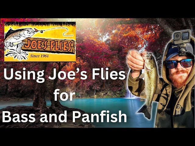 Using a Joe's Flies Glo Trout Lure for Bass and Panfish 