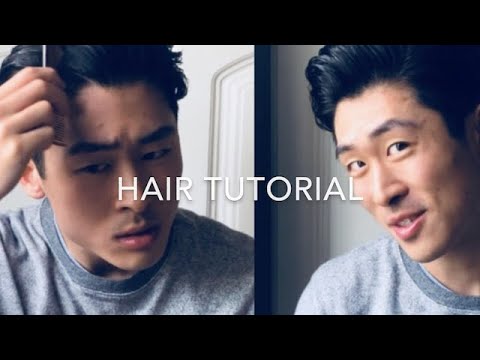 korean-mens-hairstyle-tutorial:-side-part-/-slick-back
