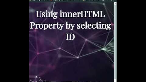 #shorts #Programming #javaScript Dom manipulation innerHTML Property in javascript