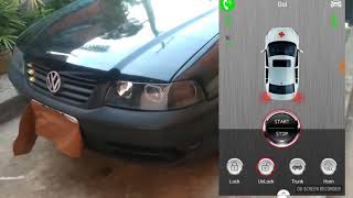 cardot smart car alarm system with mobile phone app central lock mobile app start stop portuguese screenshot 2
