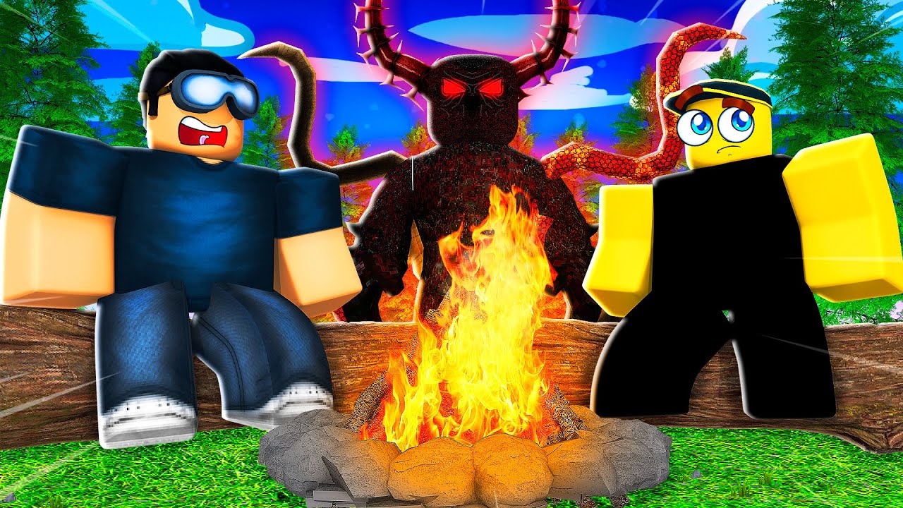 ROBLOX SURVIVE A WEEK IN THE WOODS