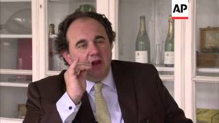 Bottle of vintage 1914 champagne to be auctioned