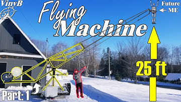FLYING MACHINE, Part 1: The base and main beam