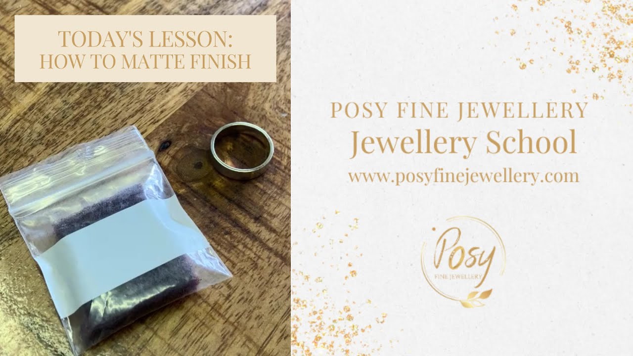 How to Matte Finish Your Ring