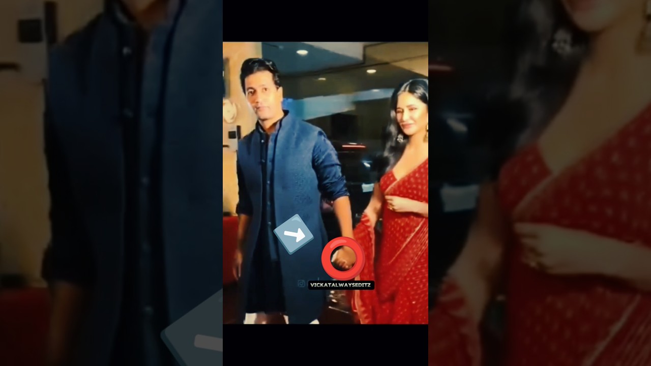 Vicky Kaushal and Katrina Kaif are very lucky for each other and they are a cute couple💖 #vickat #yt