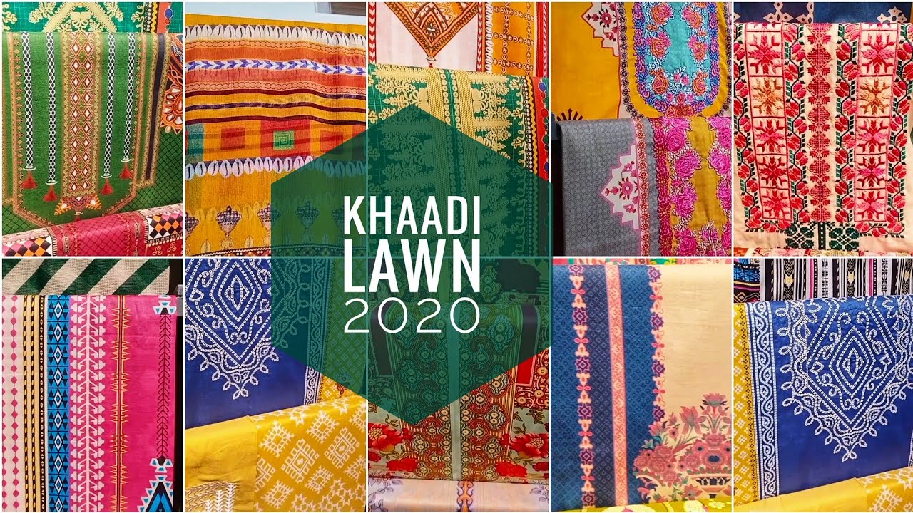 Khaadi lawn 2020 at factory outlet khaadi factoryoutlet