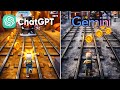 ChatGPT vs Gemini Make Subway Surfers in Mobile 😱