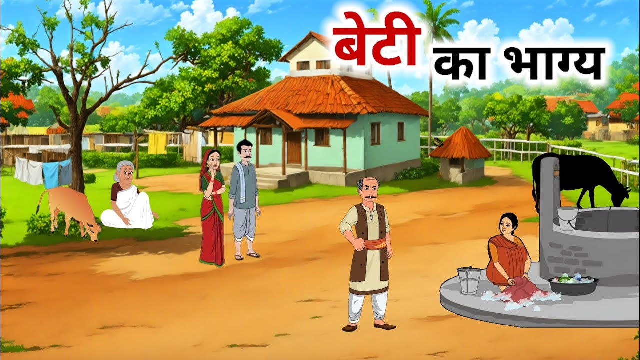 बेटी का भाग्य हिंदी कहानी | Beti Ka Bhagya | Hindi kahani Naitik Kahaniyan Panchtantra Stories