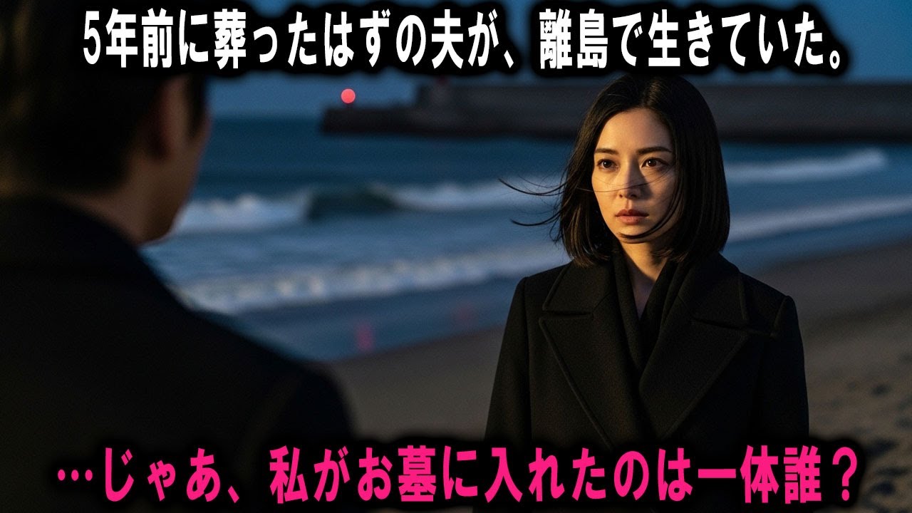 5年前に葬ったはずの夫が、離島で生きていた。…じゃあ、私がお墓に入れたのは一体誰？