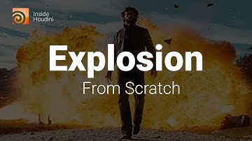 Explosion from scratch inside Houdini | Houdini tutorial