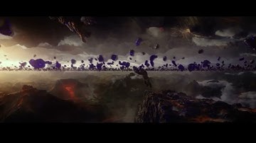 Godzilla vs Kong - Kong floating in hollow Earth Scene