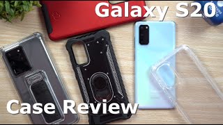 Galaxy S20 Case Review - The Cases I've Been Using Lately (Galaxy S20, S20+, S20 Ultra)