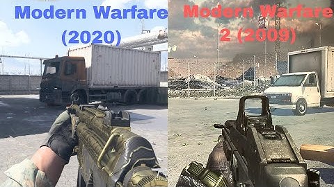 Scrapyard Map Comparison Modern Warfare 2020 vs Modern Warfare 2 2009