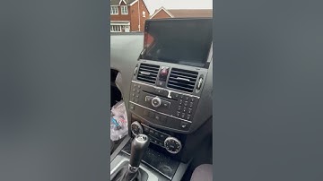 Mercedes W204 Upgrade 1 Installed