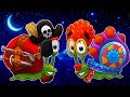 ПИРАТ и КЛОУН УЛИТКА БОБ 3 с Кидом #9 Приключение Snail Bob. Детская игра на пурумчата