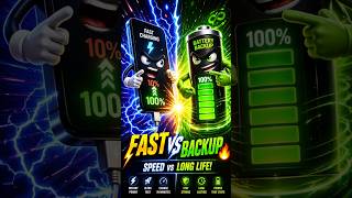 Fast Charging ⚡ vs Battery Backup 🔋 – Who Wins? 😱 Ultimate Smartphone Battle!