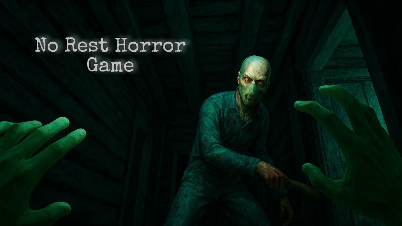 No Rest Horror Game Part 2 | Horror Survival 🎮 Gameplay | Good Graphics And Enrolment | Horror Town