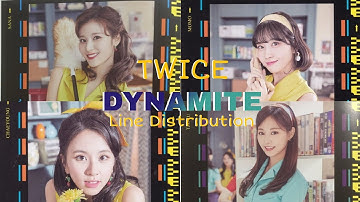 How Would TWICE sing "DYNAMITE" (BTS) // Line Distribution