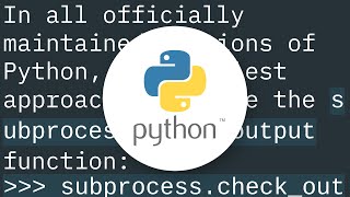 Running shell command and capturing the output