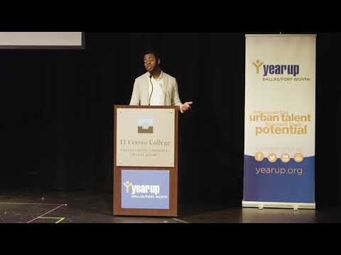 Year Up Dallas-Fort Worth Class 6 Graduation Speech: Byron Sanders