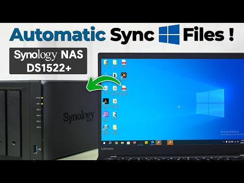 How To Sync My Files from My Windows Folder to Synology D1522+! [PC]