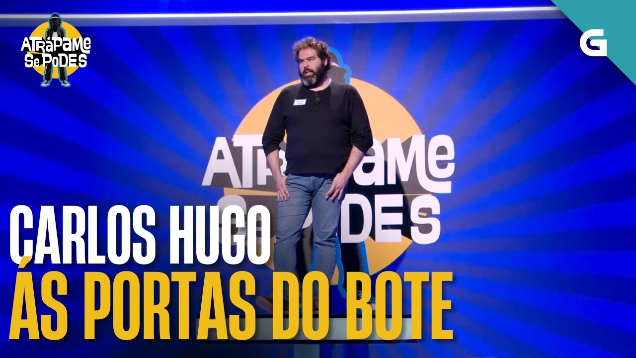 CARLOS HUGO queda ás PORTAS do BOTE de 19.100 EUROS | ATRÁPAME SE PODES