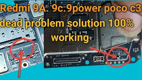 Redmi 9A Dead solution || Redmi 9A.9c.poco c3 dead problem solution 💯% working step By step ||√✓✓