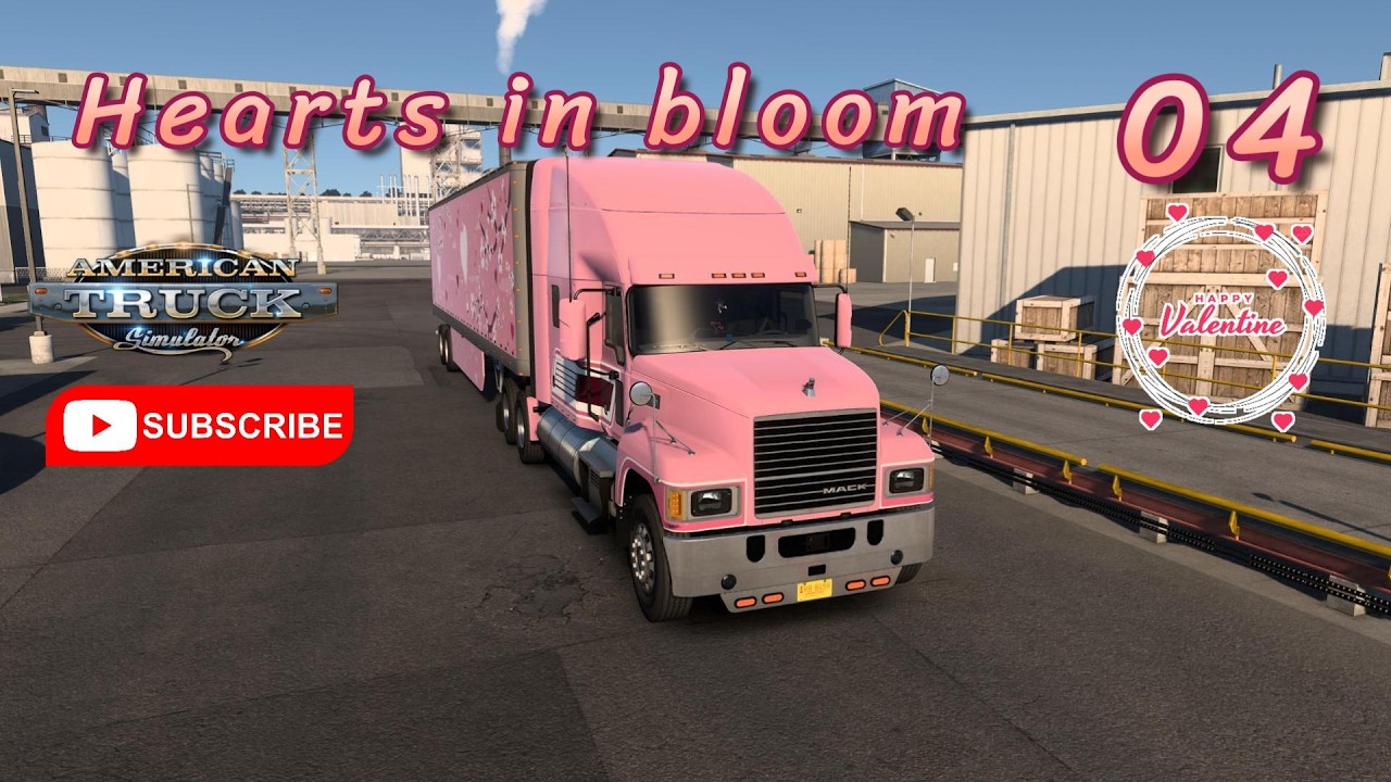 Capitulo 4: evento – Hearts in bloom (Corazones en Flor) #americantrucksimulator