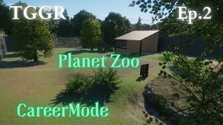 Building the Bengal Tiger enclosure! | Planet Zoo Career Mode Ep.2