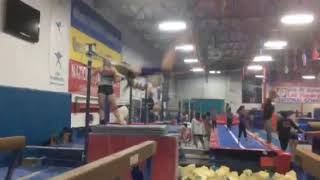 First Double Back on Bars 2017