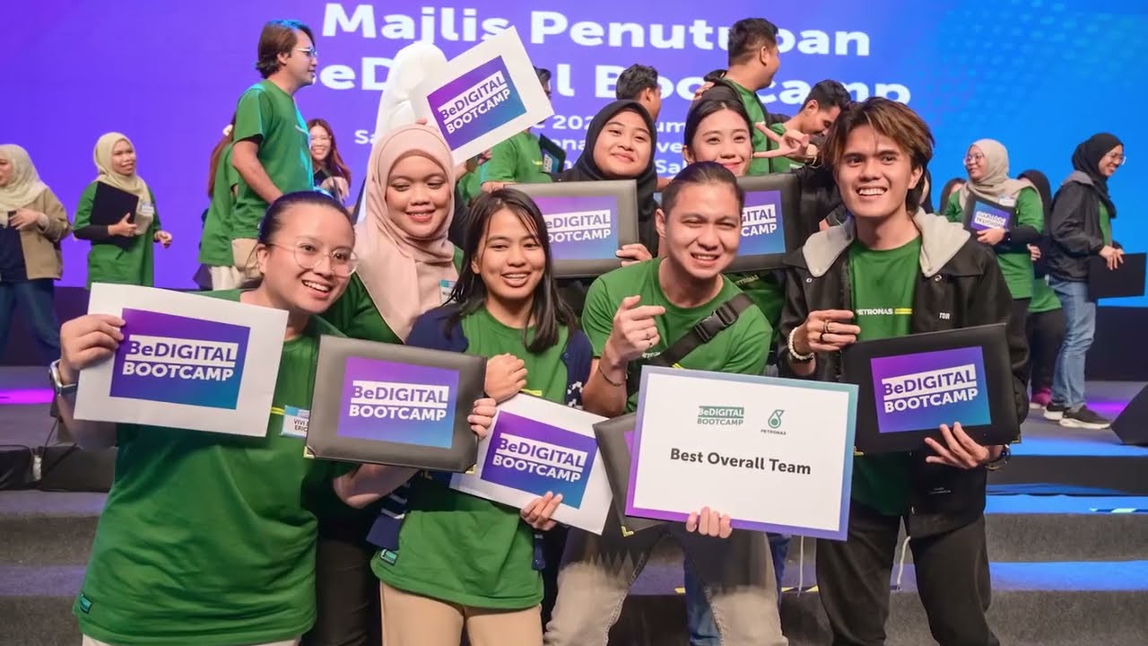 Highlight Video during event day for Petronas BeDigital Boothcamp Closing Ceremony