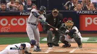 SEA@SD: Cano opens the scoring with three-run shot