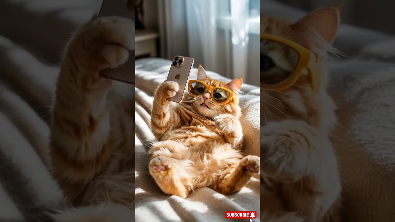 ว่างไม่ได้เลยนะ#แมวน่ารัก #แมวส้ม #ตลกขำๆ #cat #catfunnyvideo
