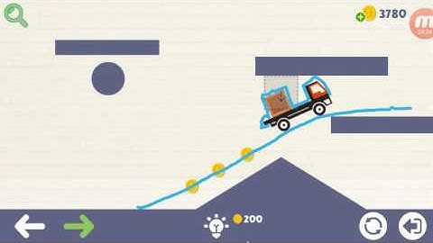 Brain on Physics boxs level 56, 57, 58, 59, 60 walkthrough