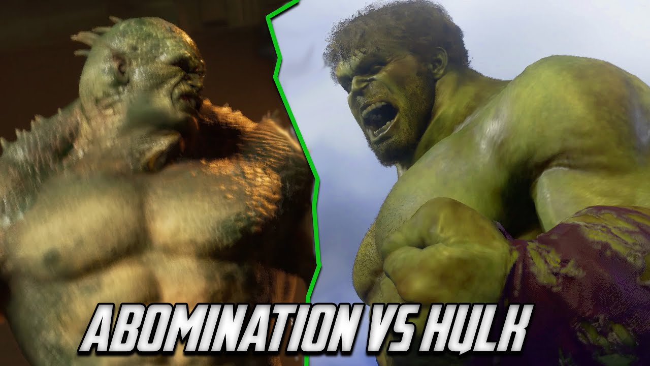 Marvel's Avengers - Hulk VS Abomination Boss Fight (PS4 PRO 4K Gameplay ...
