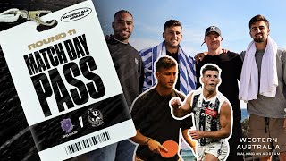 Behind the scenes of an away game with Nick Daicos ✈ | Match Day Pass