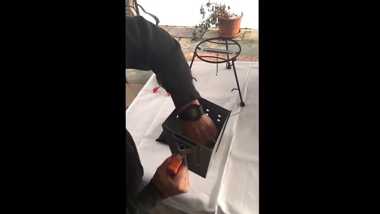 How to Set up & Store CampMaid Charcoal Chimney YouTube